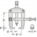 Licota ATC-2246 Съемник с двумя захватами зажимной