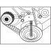 Licota ATA-4423 Набор фиксаторов для регулировки фаз ГРМ дизельных двигателей BMW MINI, PSA