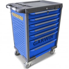 GARWIN GTT-01D07T-B Тележка инструментальная, 7 полок, синяя