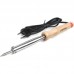 Licota AET-6006ED Паяльник с деревянной ручкой, 80 Вт, 220 В