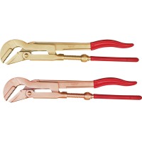 GARWIN GSS-TH38 Ключ трубный разводной "шведский тип" искробезопасный 45гр. 0-38 мм, 430 мм