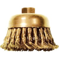 GARWIN GSX-TJA02 Щетка чашечная c витой проволокой для УШМ искробезопасная 100 мм, хвостовик М14