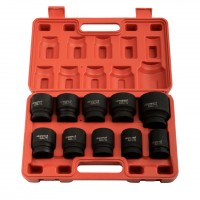 GARWIN PRO 626551-10 Набор ударных головок 3/4", 56 мм, 10 пр., 24-46 мм