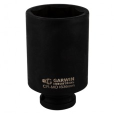 GARWIN PRO 620272-36 Головка торцевая ударная глубокая 1/2, 6 гр., 36 мм