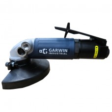 GARWIN INDUSTRIAL 803017-12-10 Пневматическая углошлифовальная машинка c рычажным включателем, 125 мм, 12000 об/мин., 1,2 л.с., промышленная.
