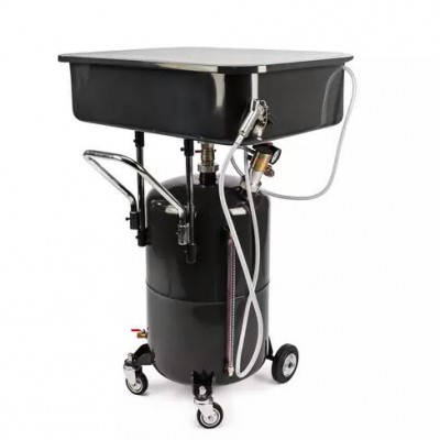 Ванна для мойки деталей пневматическая 75 л, с бочкой Ванна для мойки деталей пневматическая 75 л, с бочкой