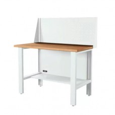 Верстак серии Industrial, 1200 мм, фанера, экран 500, светло-серый (7035)