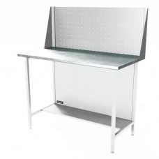 Верстак серии Standart, 1200 мм, оцинк, экран 500, светло-серый (7035)