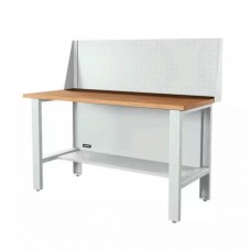 Верстак серии Industrial, 1500 мм, фанера, экран 500, светло-серый (7035)