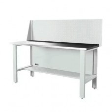 Верстак серии Industrial, 1700 мм, оцинк, экран 500, светло-серый (7035) Верстак серии Industrial, 1700 мм, оцинк, экран 500, светло-серый (7035)