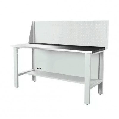 Верстак серии Industrial, 1700 мм, оцинк, экран 500, светло-серый (7035) Верстак серии Industrial, 1700 мм, оцинк, экран 500, светло-серый (7035)