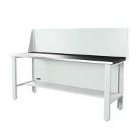 Верстак серии Industrial, 2000 мм, оцинк, экран 500, светло-серый (7035) Верстак серии Industrial, 2000 мм, оцинк, экран 500, светло-серый (7035)