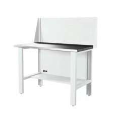 Верстак серии Industrial, 1200 мм, оцинк, экран 500, светло-серый (7035)