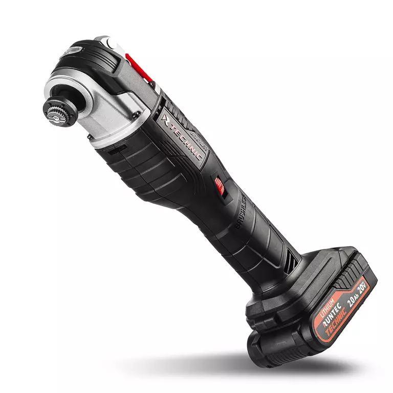 Реноватор аккумуляторный RUNTEC TECHNIC 20В, 2*2Ач, 400Вт Реноватор аккумуляторный RUNTEC TECHNIC 20В, 2*2Ач, 400Вт