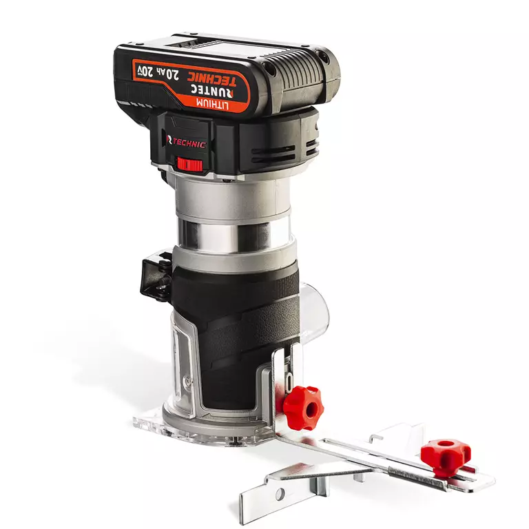 Фрезер аккумуляторный RUNTEC TECHNIC 20В, 2*2Ач, 900Вт