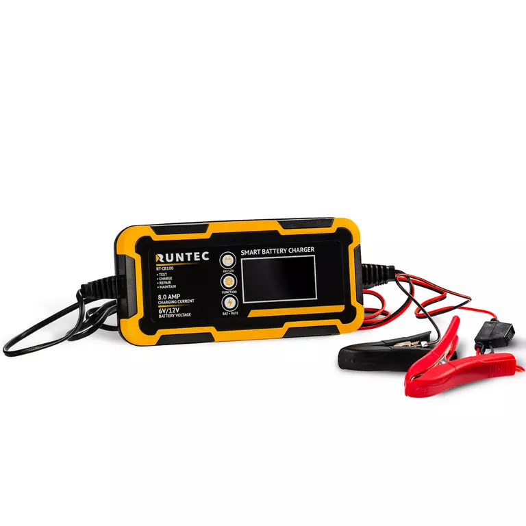 Зарядное устройство автоматическое 6/12В, 4А/8А RUNTEC RT-CB100