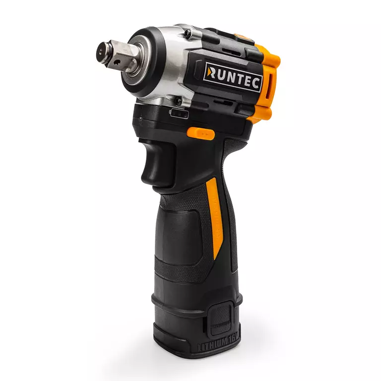 Гайковерт ударный аккумуляторный RUNTEC PRO 1/2", 16В, 2*2Ач, 180Нм Гайковерт ударный аккумуляторный RUNTEC PRO 1/2", 16В, 2*2Ач, 180Нм