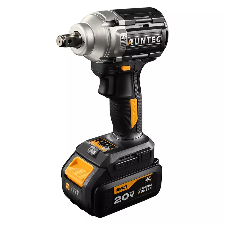 Гайковерт ударный аккумуляторный RUNTEC PRO 1/2", 20В, 2*4Ач, 500Нм Гайковерт ударный аккумуляторный RUNTEC PRO 1/2", 20В, 2*4Ач, 500Нм