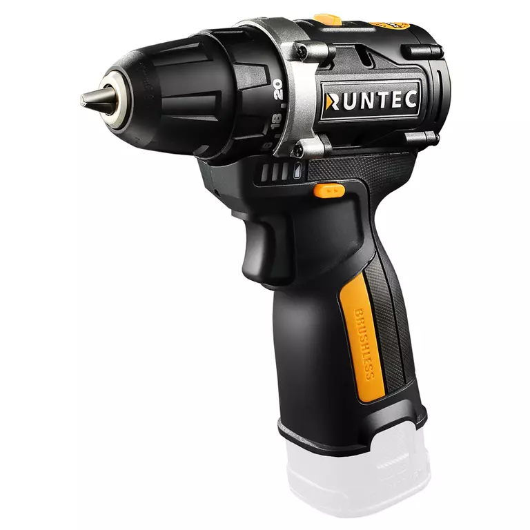 Дрель-шуруповерт аккумуляторная RUNTEC PRO 10 мм, 16В, 45Нм