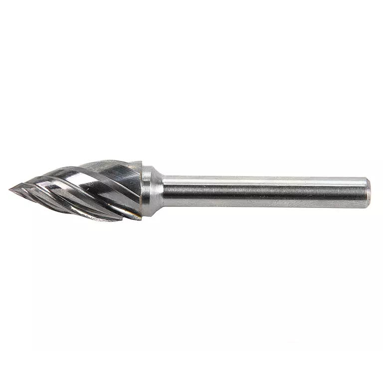 GARWIN 900651-12*25*69 Борфреза параболическая с заостренным концом 12x25x69 мм, VHM, AL, форма G