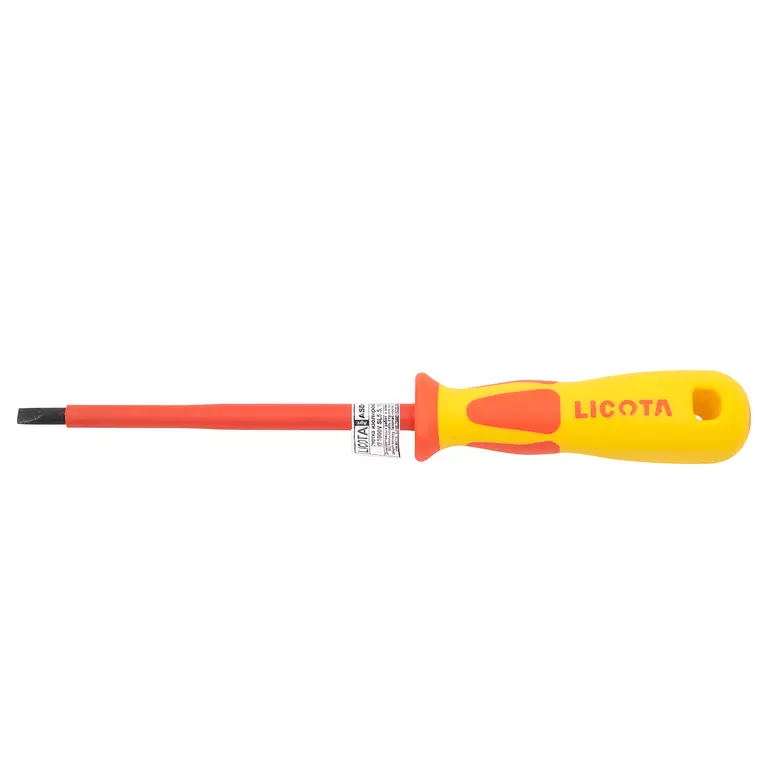 Licota ASD-9210040 Отвертка изолированная VDE 1000V (шлиц) SL4.0, 100 мм