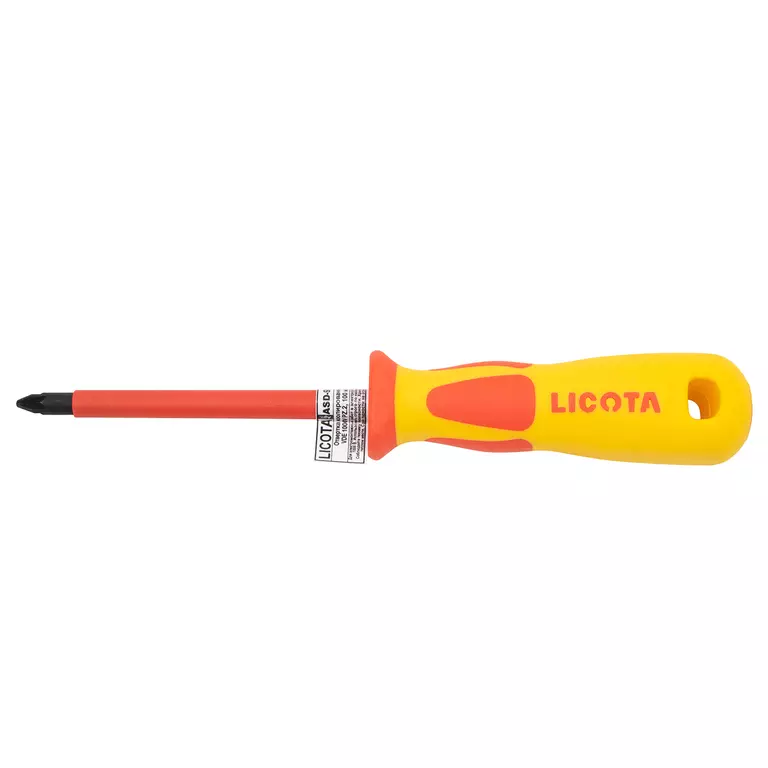 Licota ASD-931002 Отвертка изолированная VDE 1000V (крест) PZ.2, 100 мм