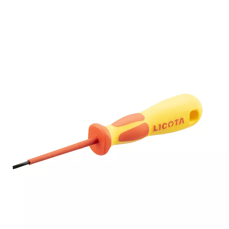 Licota ASD-9207525 Отвертка изолированная VDE 1000V (шлиц) SL2.5, 75 мм