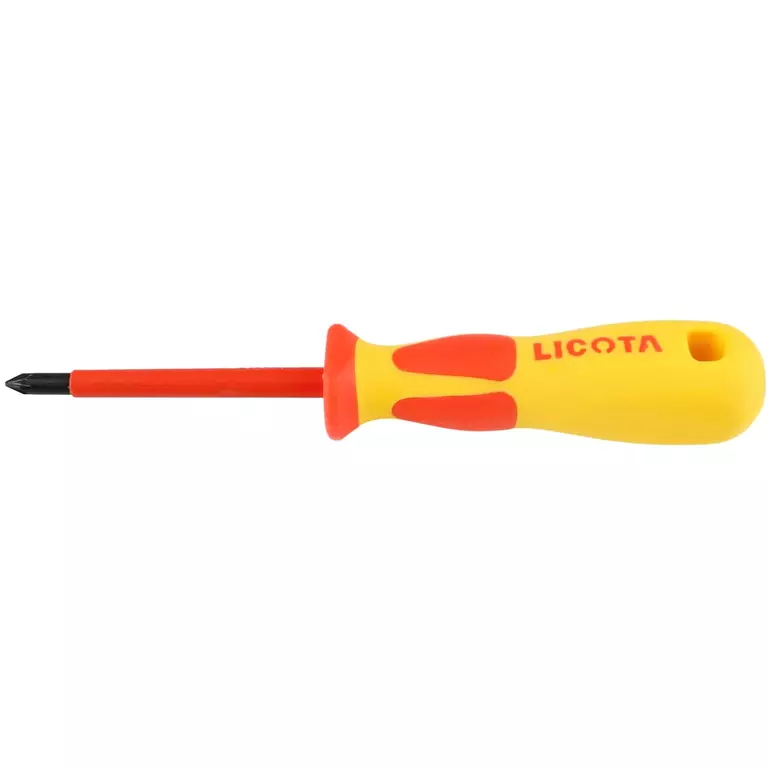 Licota ASD-930801 Отвертка изолированная VDE 1000V (крест) PZ.1, 80 мм