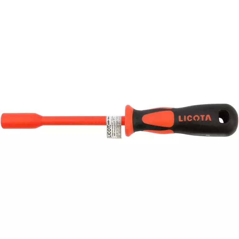 Licota ASD-9412510 Отвертка изолированная торцевая VDE 1000V внутр.шестигранник M10, 125 мм