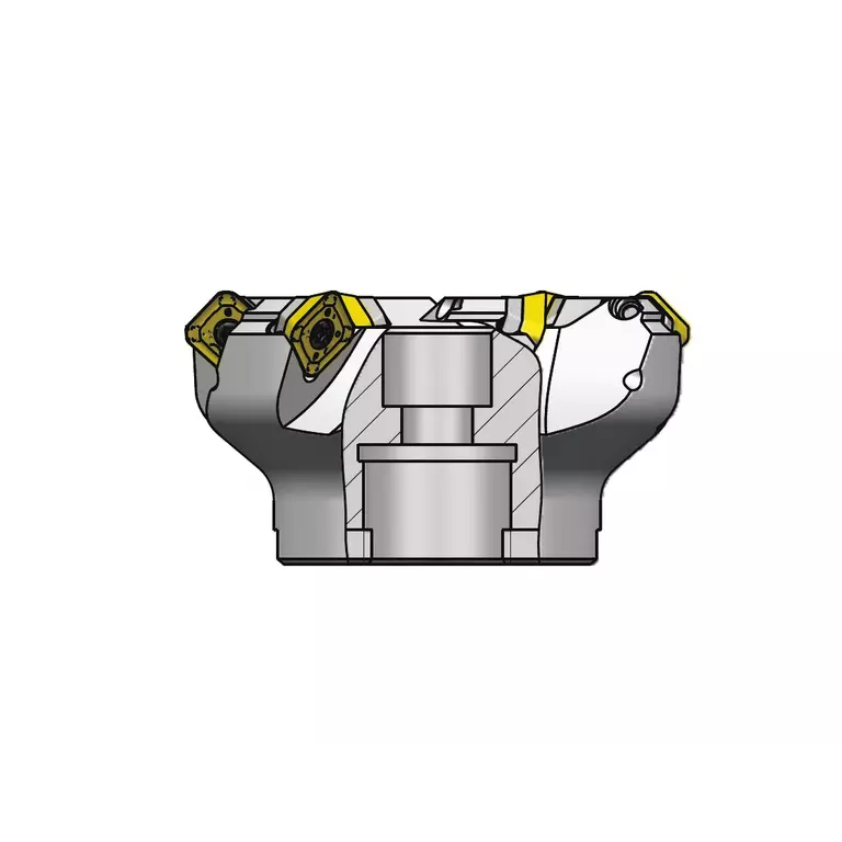 Корпус фрезы торцевой 250 мм, Ap=6 мм, Z-14, угол в плане 45°