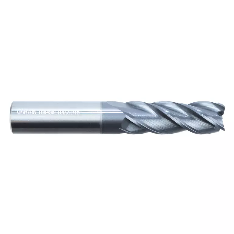 Фреза концевая 16 мм, VHM, Z=4, AlTiN, для нержавеющих сталей, 16x45x16x100 (35°/38°)