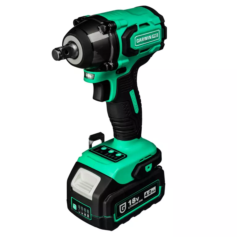 Гайковерт ударный аккумуляторный BL 18В 1/2", 330 Нм