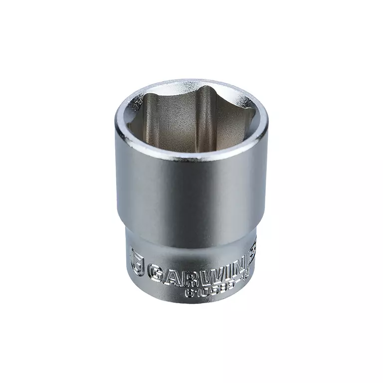 Головка, 3/8", 18 мм, торцевая, 6-гранная