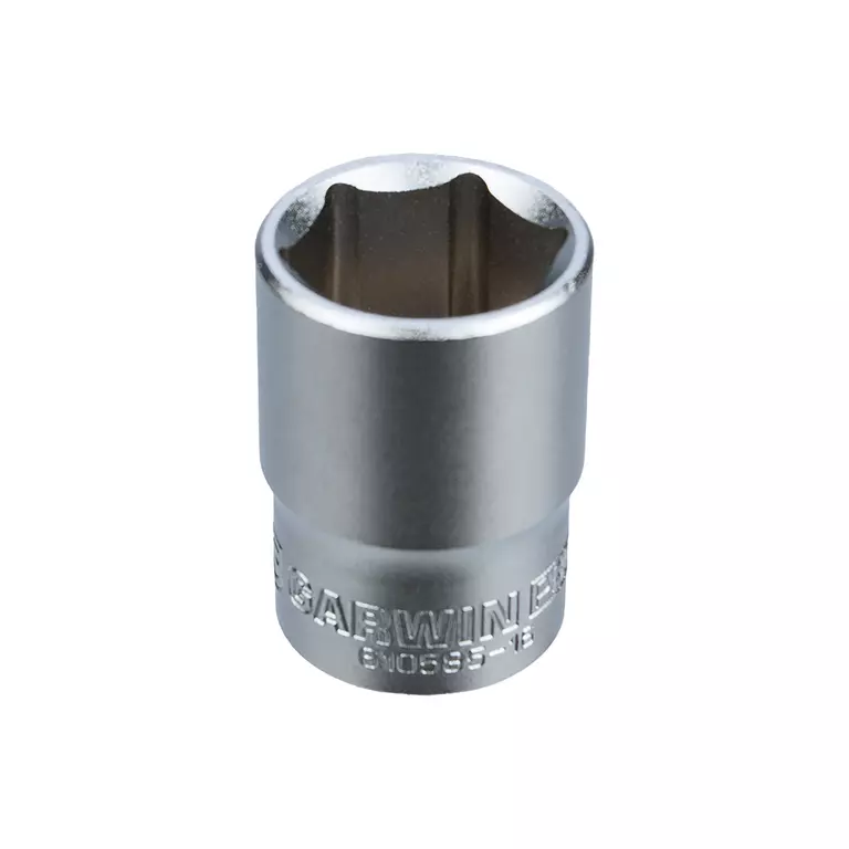 Головка, 3/8", 16 мм, торцевая, 6-гранная