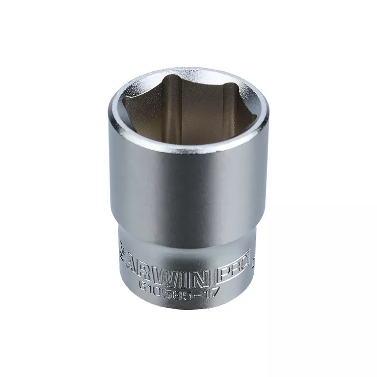 Головка, 3/8", 17 мм, торцевая, 6-гранная