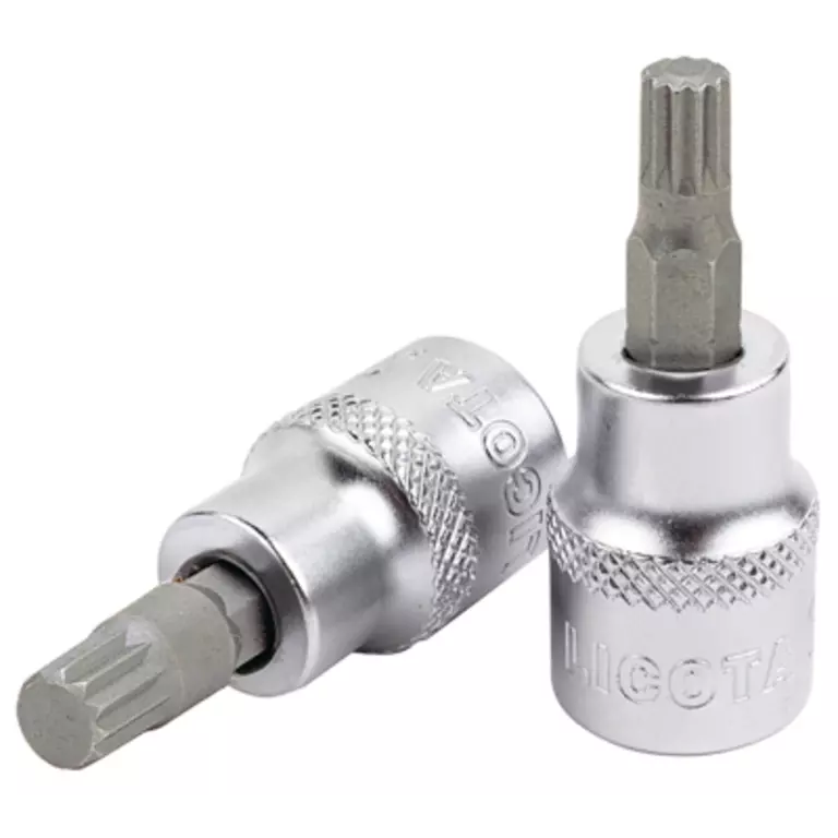 Licota H4RM12 Головка торцевая с вставкой spline 1/2" M12 L=55 мм