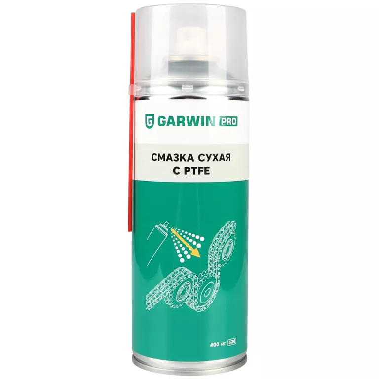 Смазка сухая с PTFE GARWIN PRO 400 мл