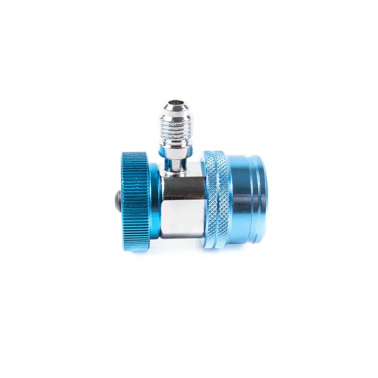 Licota ATL-9007 Адаптер синий 1/4" для двухвентильного манометрического коллектора Licota ATL-9007 Адаптер синий 1/4" для двухвентильного манометрического коллектора