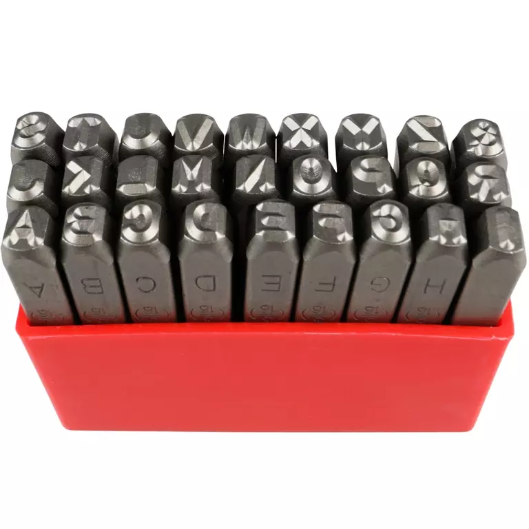 Licota ATF-5115A-5.0 Набор клейм буквы 5 мм CrMo