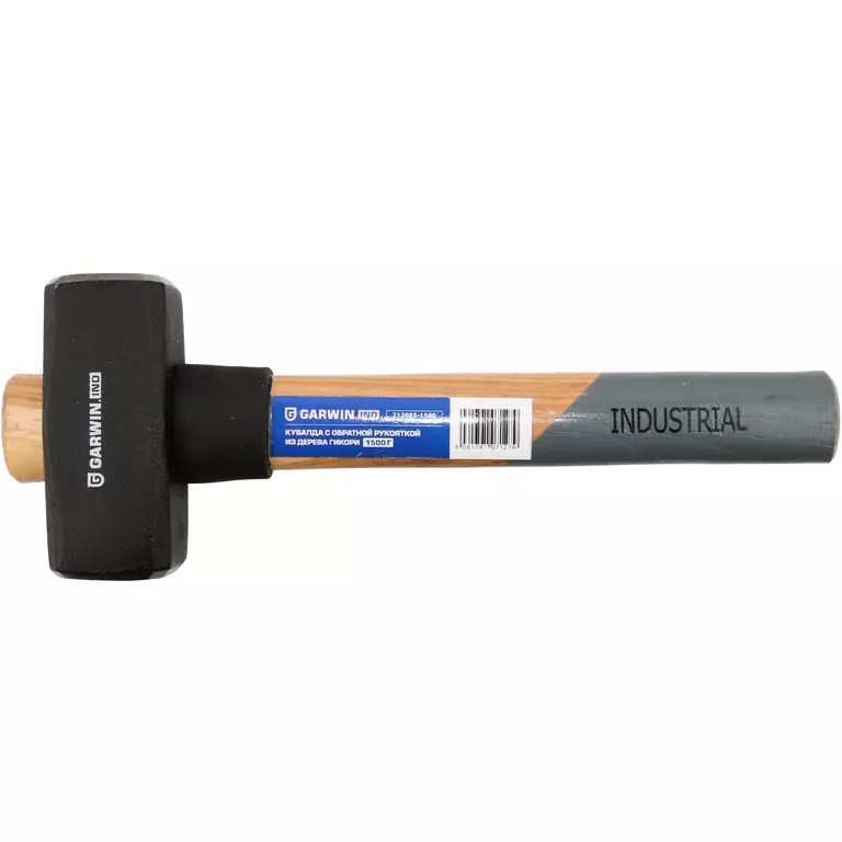GARWIN 712085-1500 Кувалда Garwin INDUSTRIAL с обратной рукояткой из дерева гикори, 1500 г