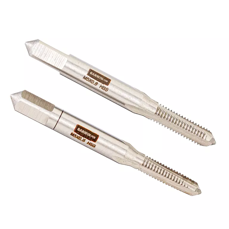 GARWIN GM-TC05080 Метчики ручные M5, HSS-G, DIN 352, 6H, комплект из 2 шт.