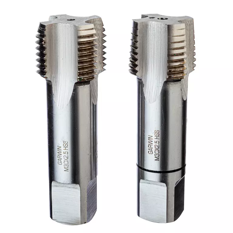 GARWIN GM-TF300250 Метчики ручные M30х2,5, HSS-G, DIN 2181, 6H, комплект из 2 шт.