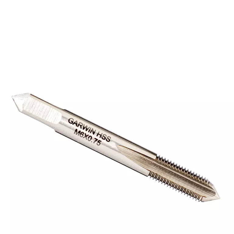 GARWIN GM-TF060075 Метчики ручные M6x0,75, HSS-G, DIN 2181, 6H, комплект из 2 шт.