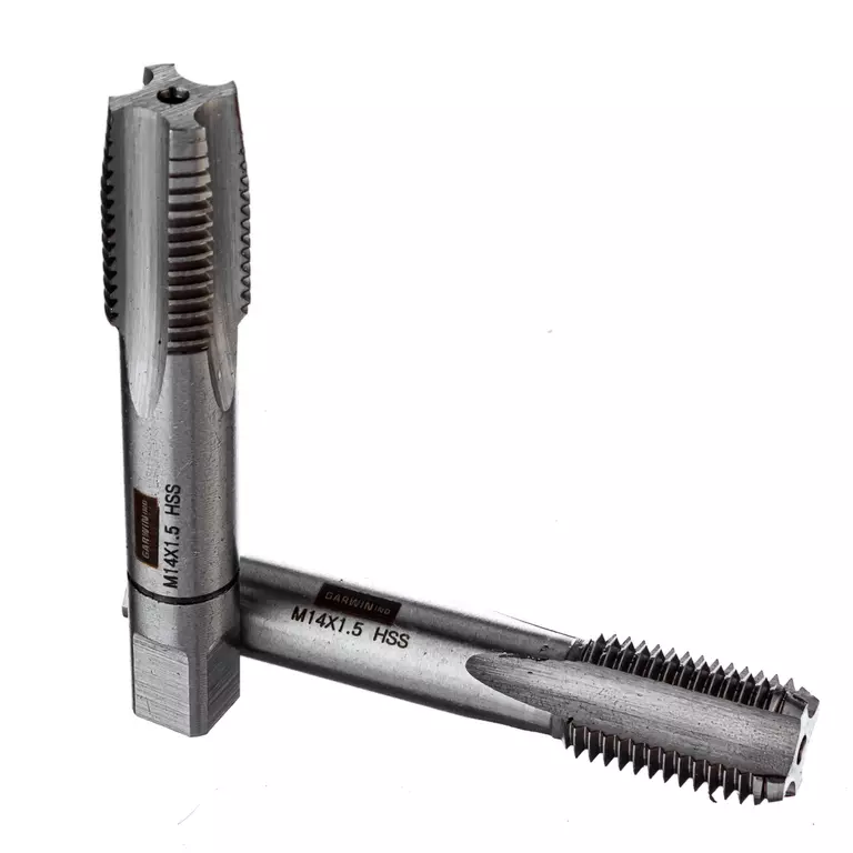GARWIN GM-TF140150 Метчики ручные M14x1,5, HSS-G, DIN 2181, 6H, комплект из 2 шт.