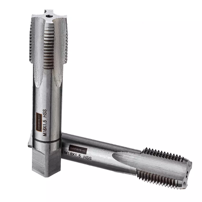 GARWIN GM-TF180150 Метчики ручные M18х1,5, HSS-G, DIN 2181, 6H, комплект из 2 шт.