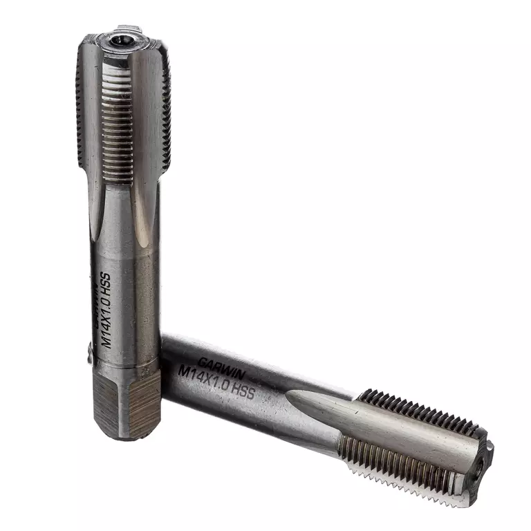 GARWIN GM-TF140100 Метчики ручные M14х1, HSS-G, DIN 2181, 6H, комплект из 2 шт.