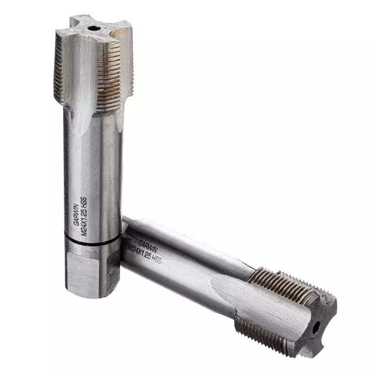 GARWIN GM-TF240125 Метчики ручные M24х1,25, HSS-G, DIN 2181, 6H, комплект из 2 шт.