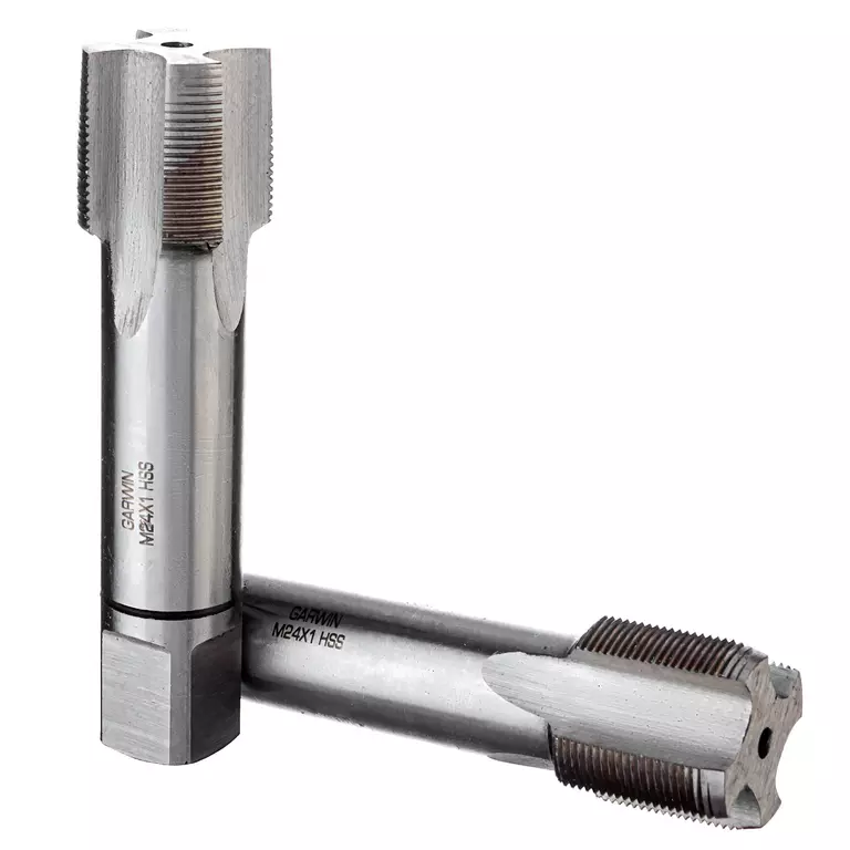 GARWIN GM-TF240100 Метчики ручные M24х1, HSS-G, DIN 2181, 6H, комплект из 2 шт.