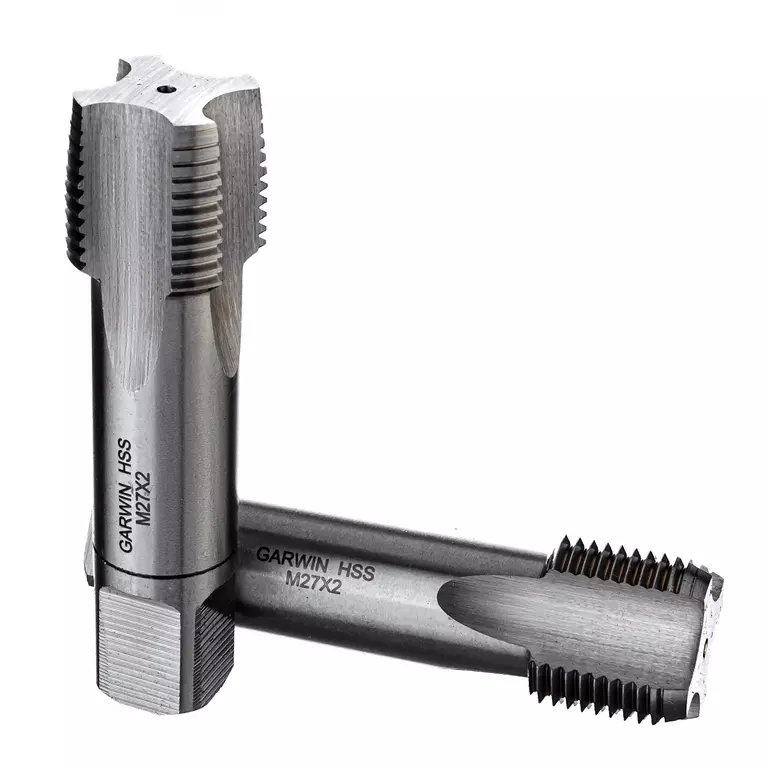GARWIN GM-TF270200 Метчики ручные M27х2, HSS-G, DIN 2181, 6H, комплект из 2 шт.
