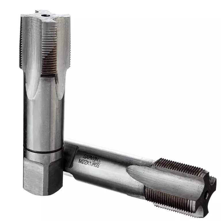 GARWIN GM-TF220100 Метчики ручные M22х1, HSS-G, DIN 2181, 6H, комплект из 2 шт.
